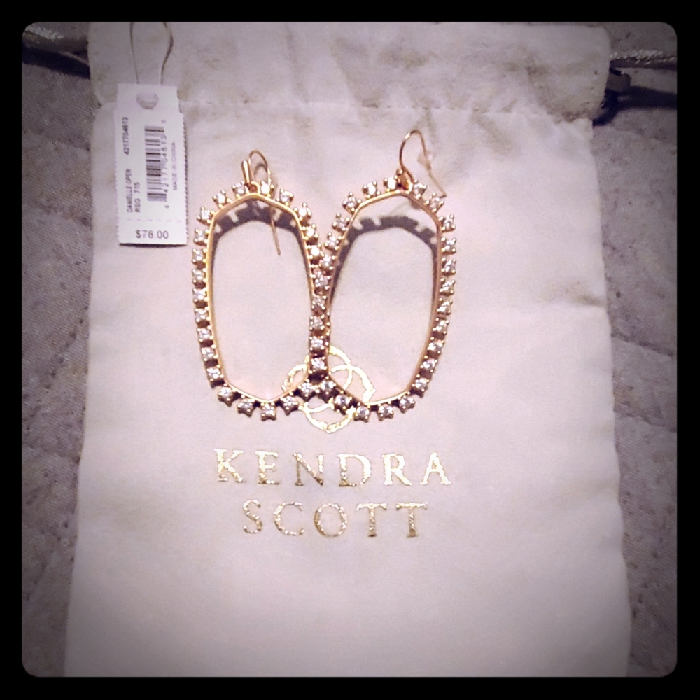 Kendra Scott Danielle Open Frame Crystal Statement